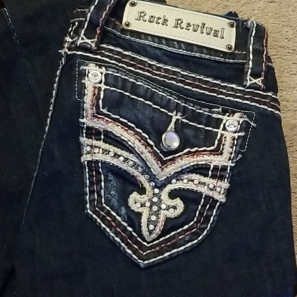 Rock Revival Jean's sz 24